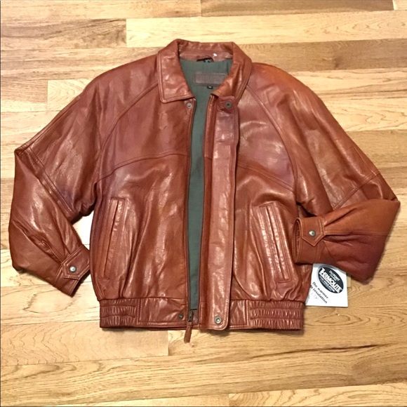 ❗️VINTAGE LEATHER SUPER SOFT BOMBER